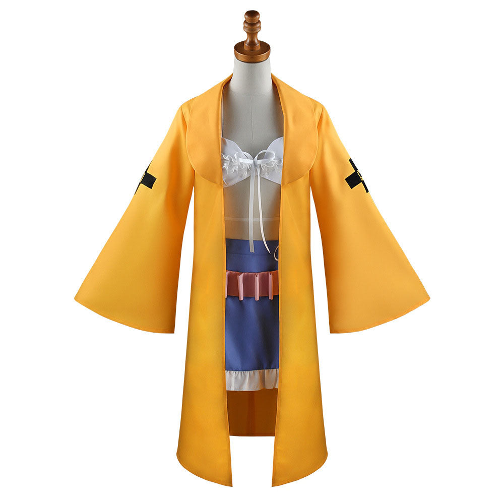 Danganronpa Costume Yonaga Angie Cosplay full Outfit Costume Kit