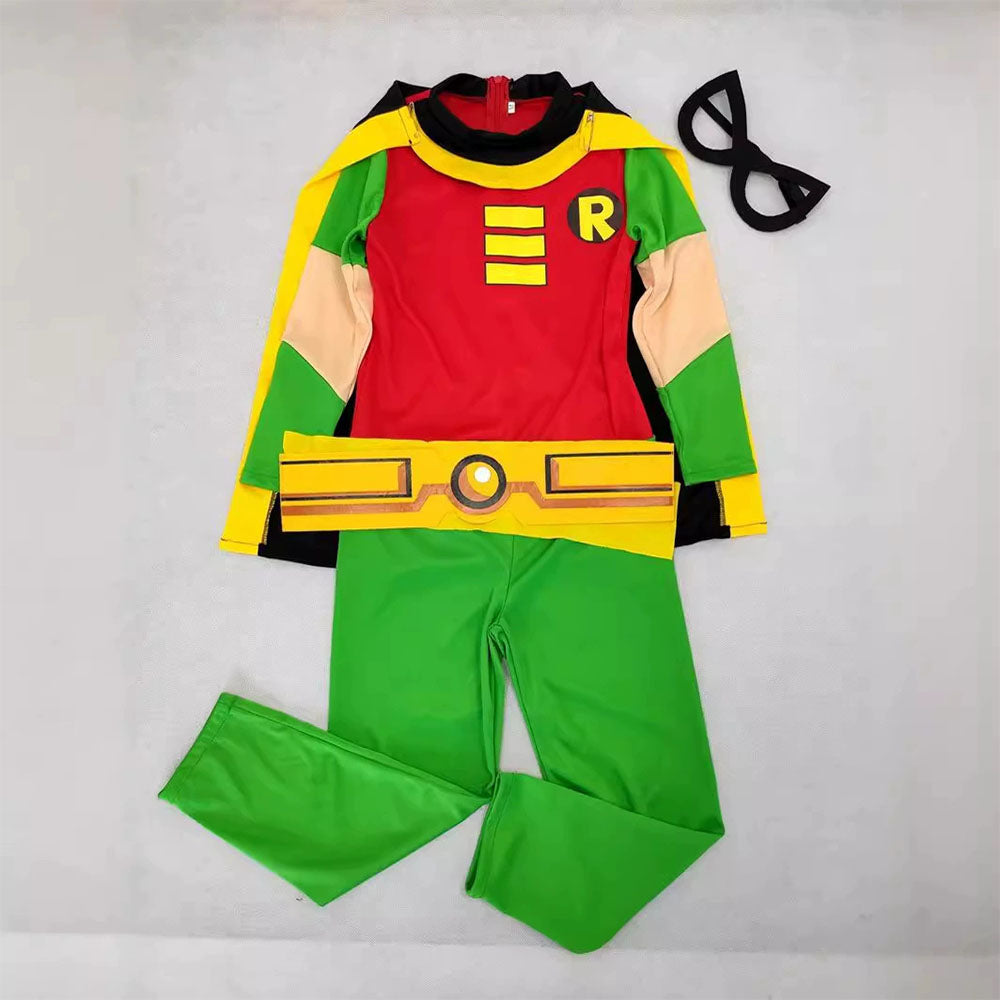 Teen Titans Costume Tim Drake Robin Cosplay full Outfit Costume Kit