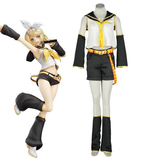Virtual Singer CV02 Girl Cosplay Kit full Outfit with Accessories for Women Kids