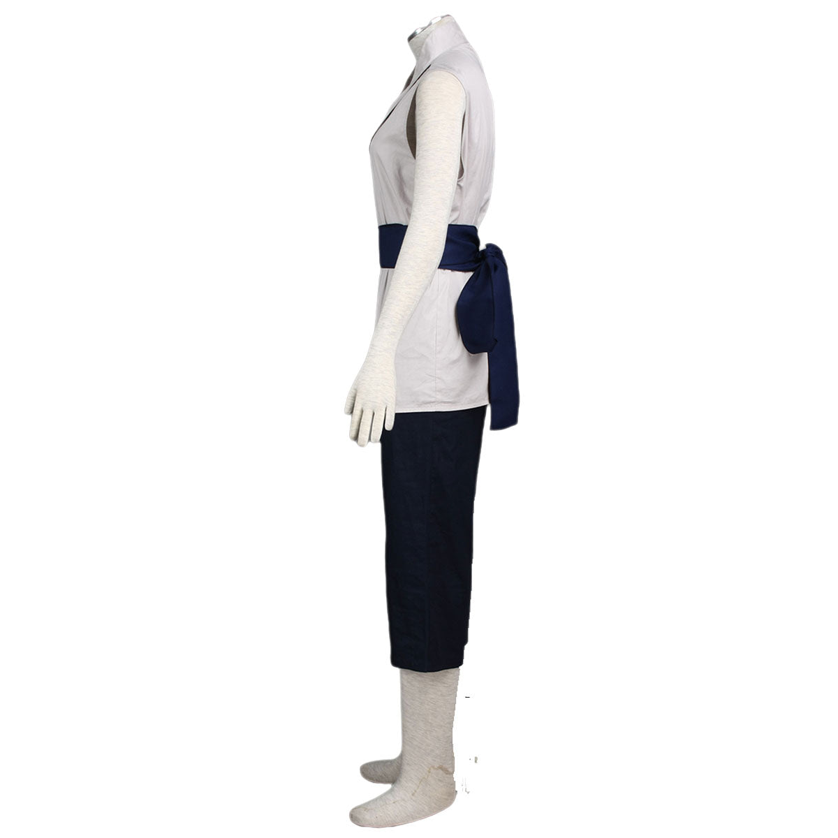 Naruto Shippuden Tsunade 5th Hokage Cosplay Costume Kit with Hat