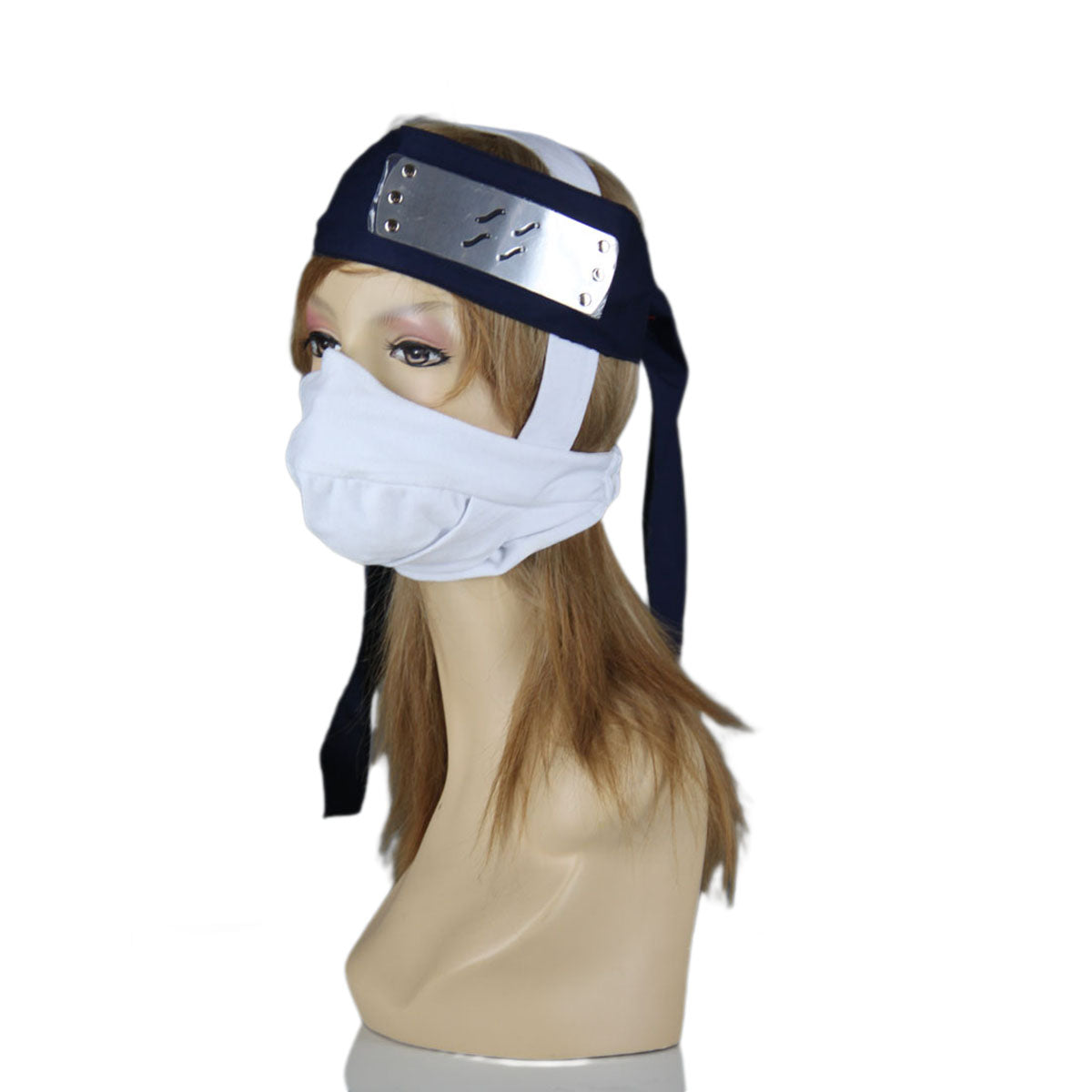 Naruto Shippuden Costume Momochi Zabuza Cosplay Outfit Kit with Shoes