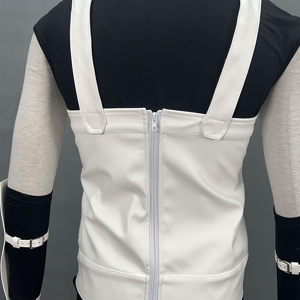 Anime Naruto Anbu Hatake Kakashi Costume Mask Shirt White full Outfits Kit