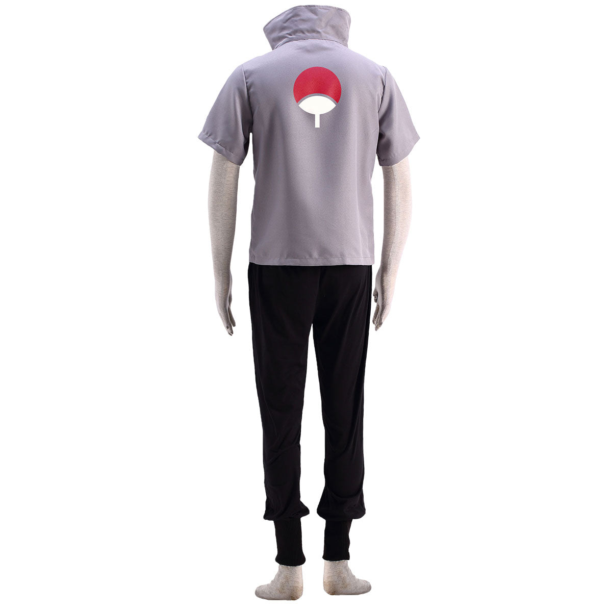 Anime Naruto Costume Sasuke Ninja War Cosplay Costume Full Outfit Kit for Men & Kids