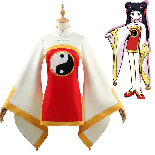 Cardcaptor Sakura Costume MEILING LI Cosplay Costume Dress Kit