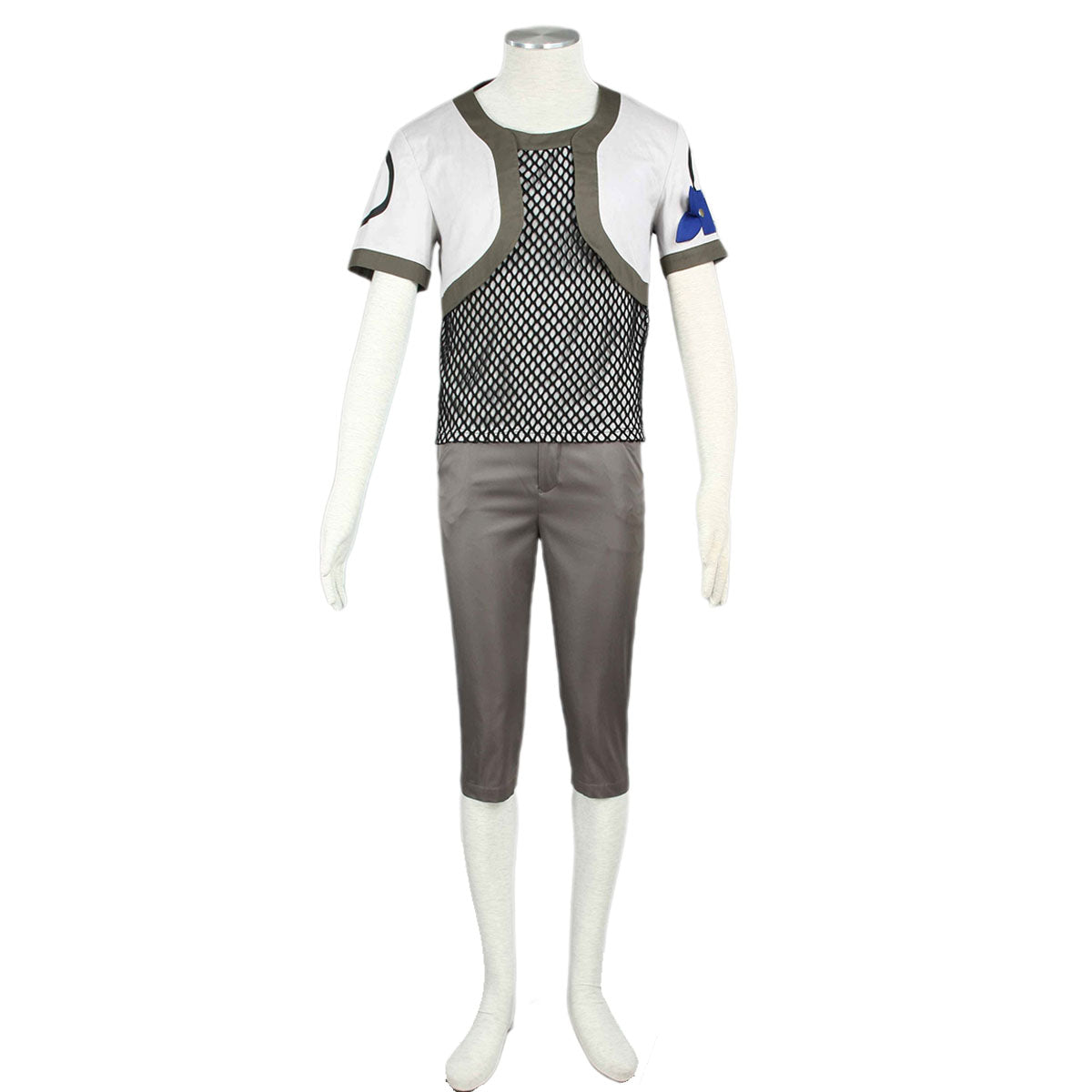 5 PCS Anime Naruto Costume Shikamaru Nara Cosplay Full Outfit Kit for Men and Kids