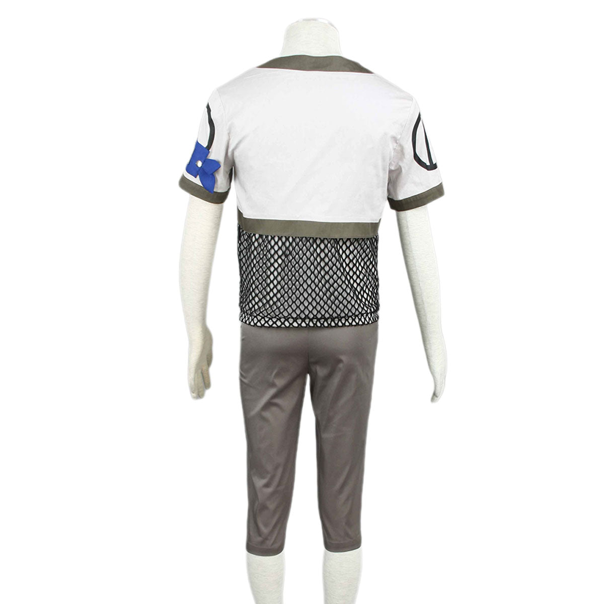 5 PCS Anime Naruto Costume Shikamaru Nara Cosplay Full Outfit Kit for Men and Kids