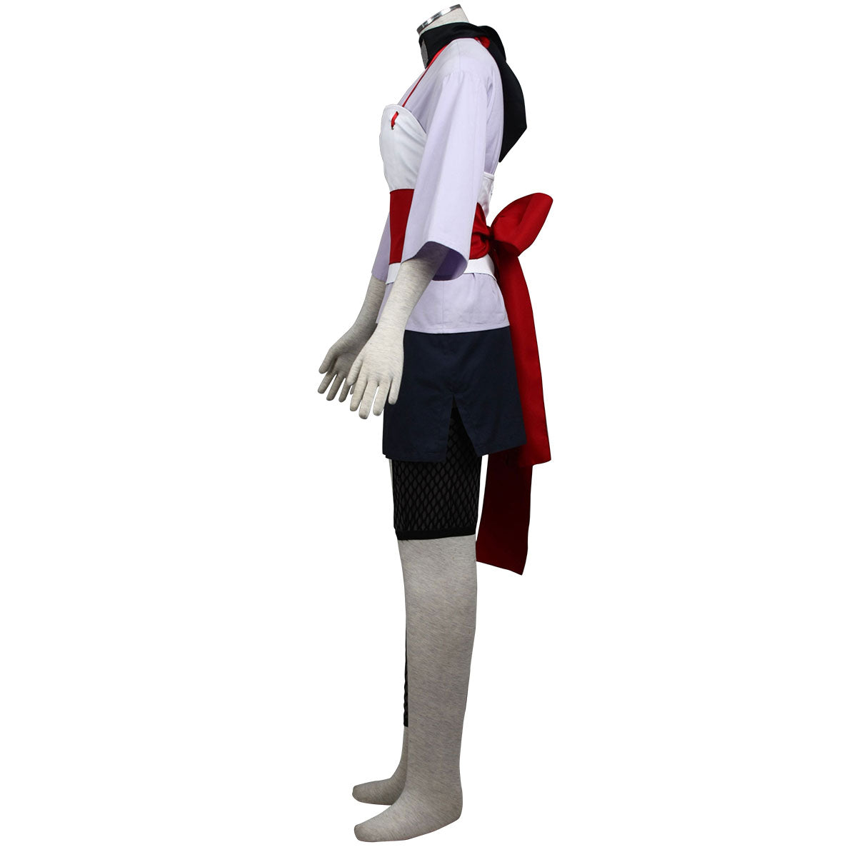 7PCS Naruto Costume Temari Cosplay Outfit Set for Women and Kids