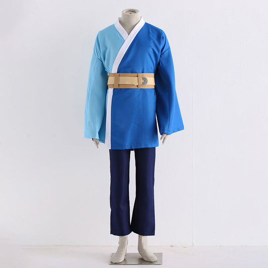 Anime White-Haired Snake Ninja Costume Outfit Kit for Men and Kids