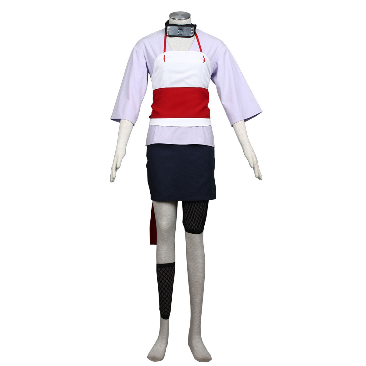 7PCS Naruto Costume Temari Cosplay Outfit Set for Women and Kids