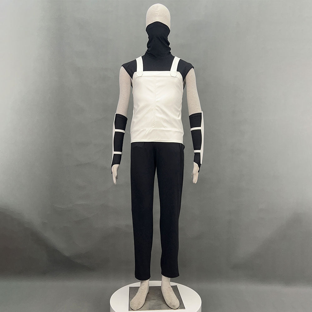 Anime Naruto Anbu Hatake Kakashi Costume Mask Shirt White full Outfits Kit