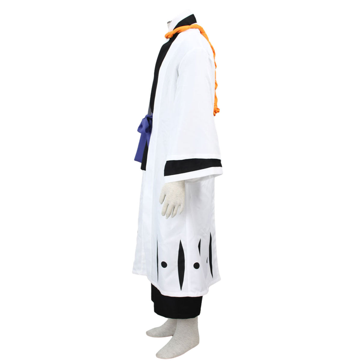 Anime Bleach 9th Division Captain Tosen Kaname Cosplay Costume Full Outfit Kit