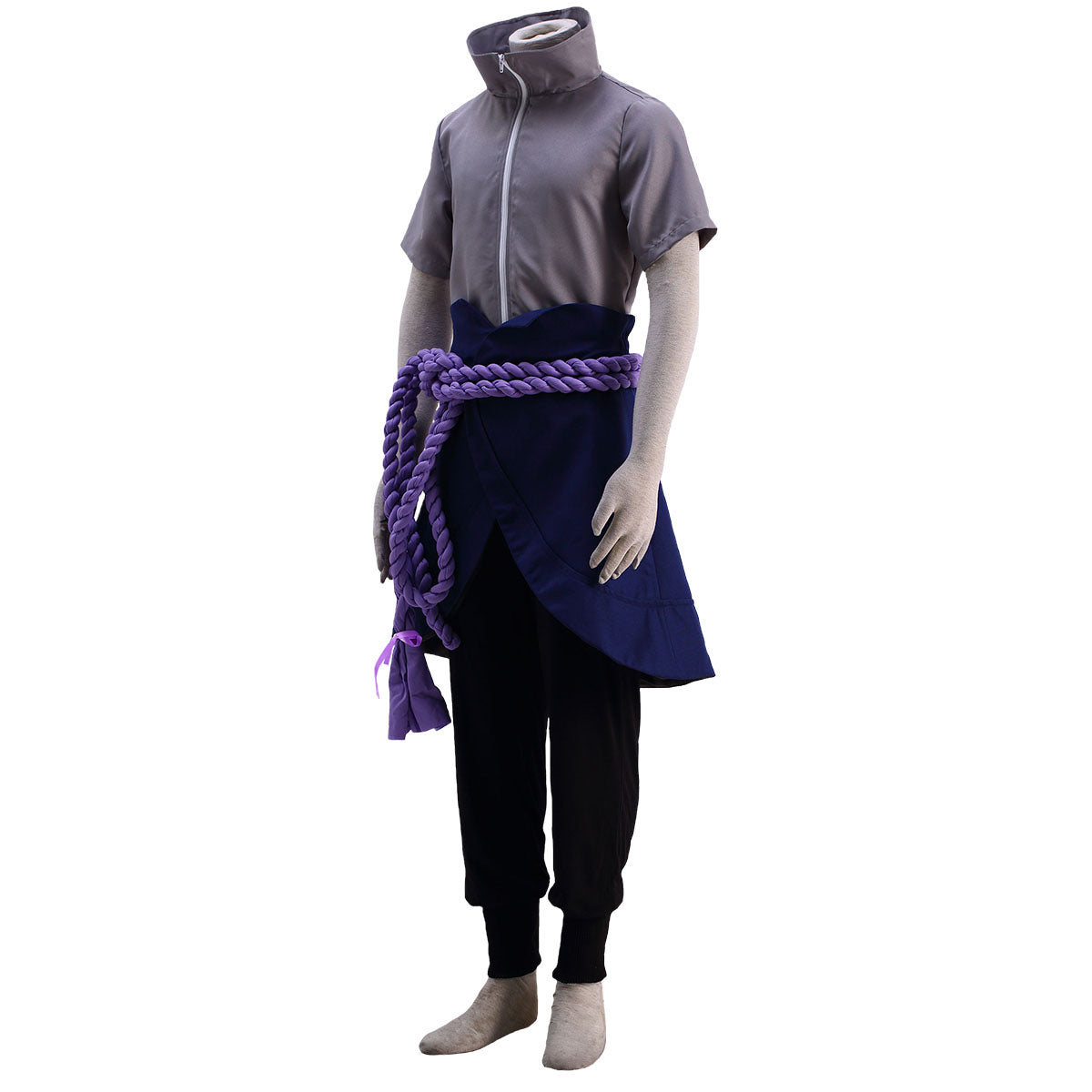 Naruto Shippuden Uchiha Sasuke Snake organization Cosplay Costume full Outfit Kit