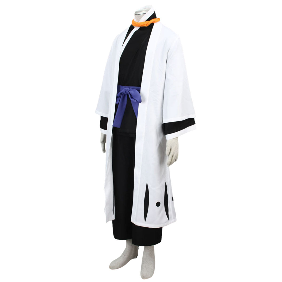 Anime Bleach 9th Division Captain Tosen Kaname Cosplay Costume Full Outfit Kit