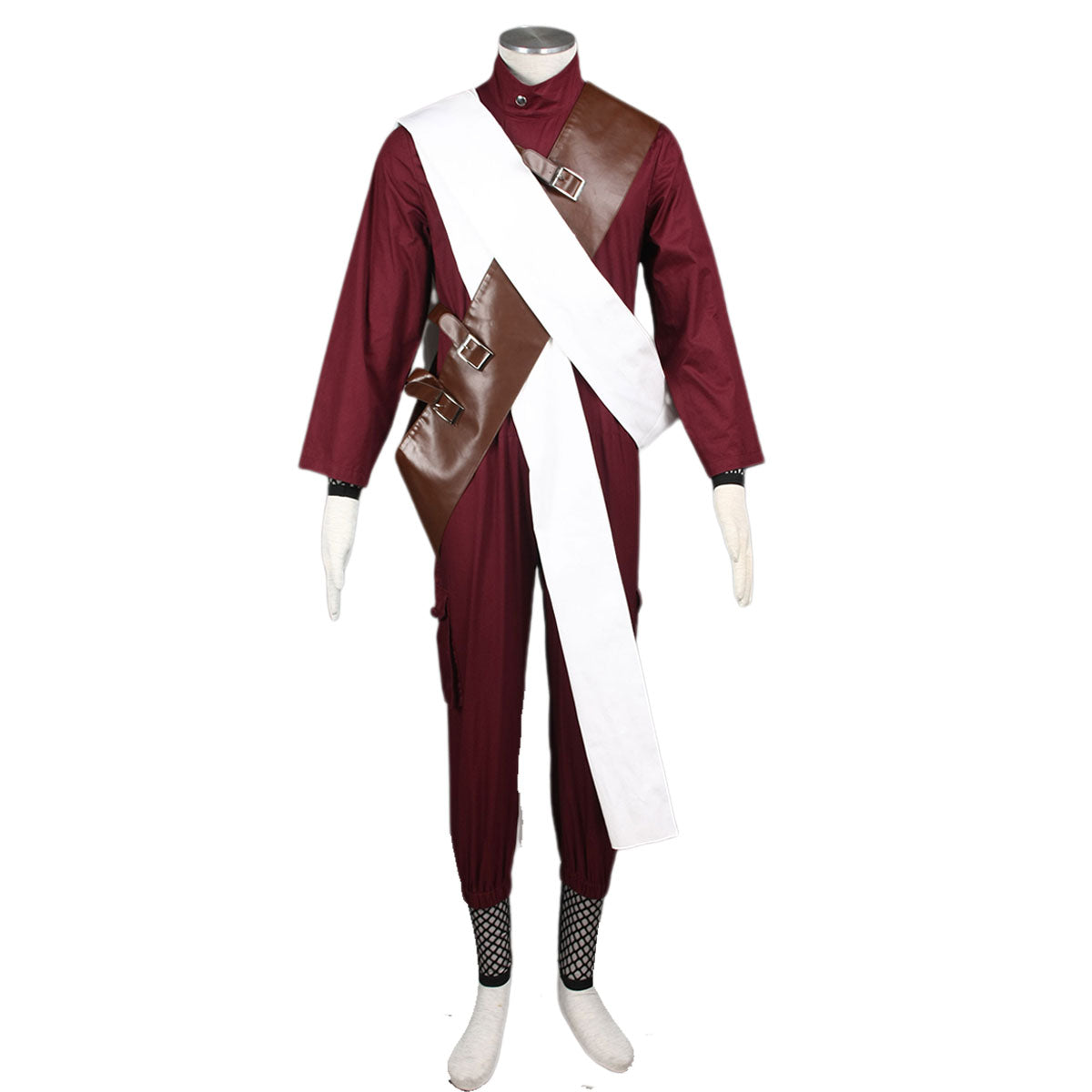 Anime Naruto Gaara Saving Sasuke Cosplay Costume full Outfit Kit