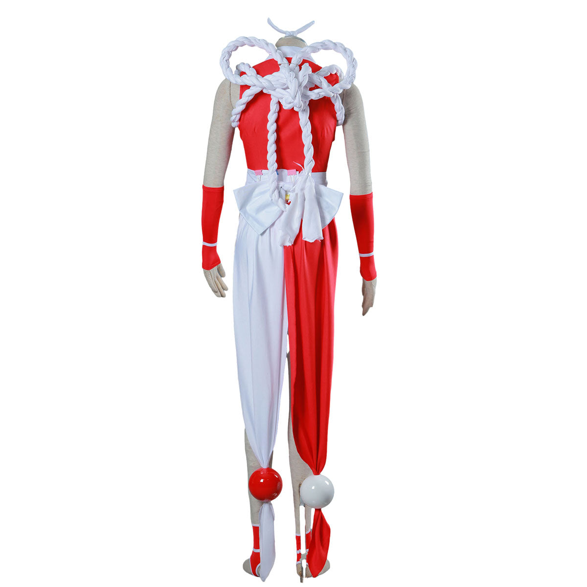Game The King of Fighters (KOF) Costume Mai Shiranui Cosplay Outfit Kit with Accessories