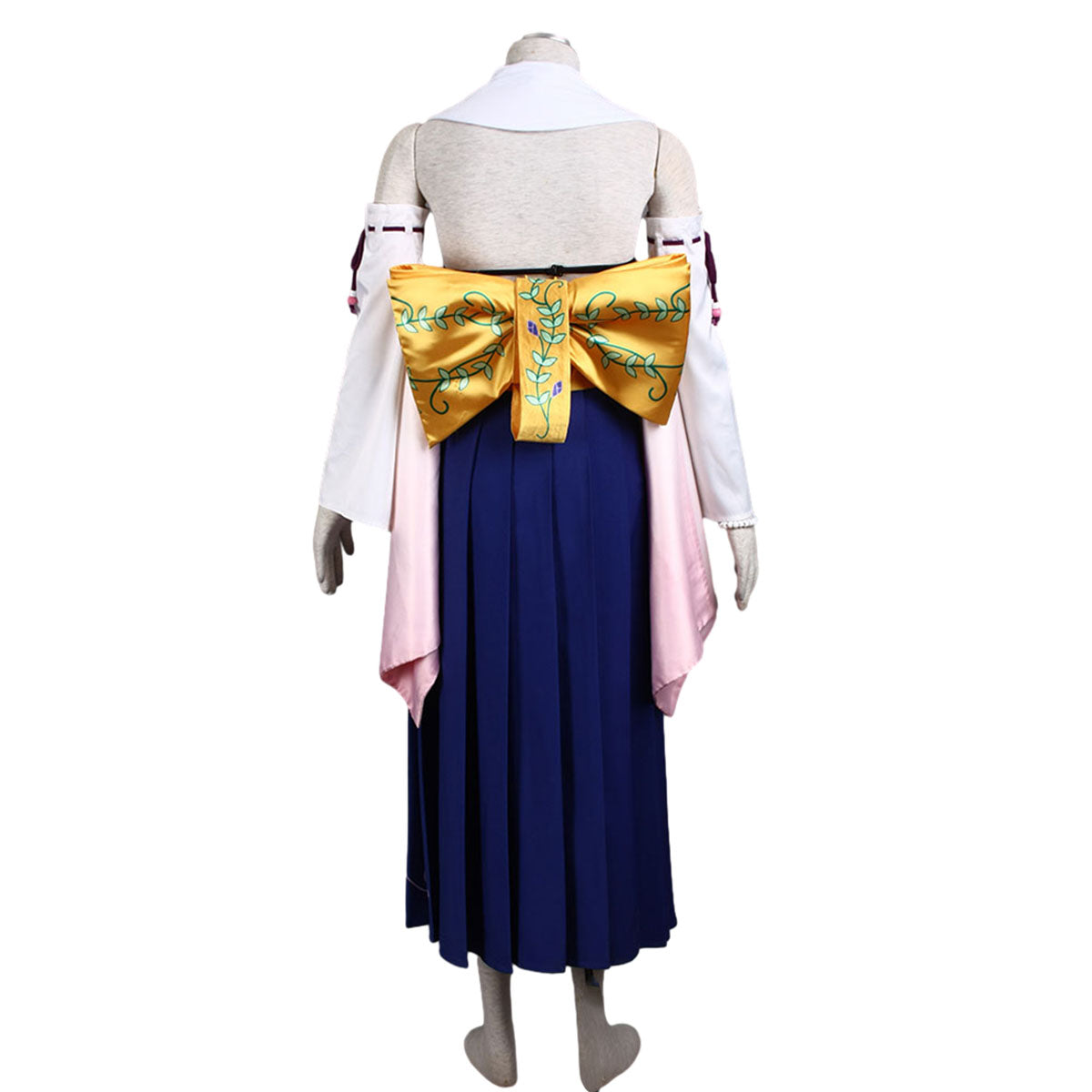 Final Fantasy X 10 Yuna Cosplay Costume Full Outfit Kit