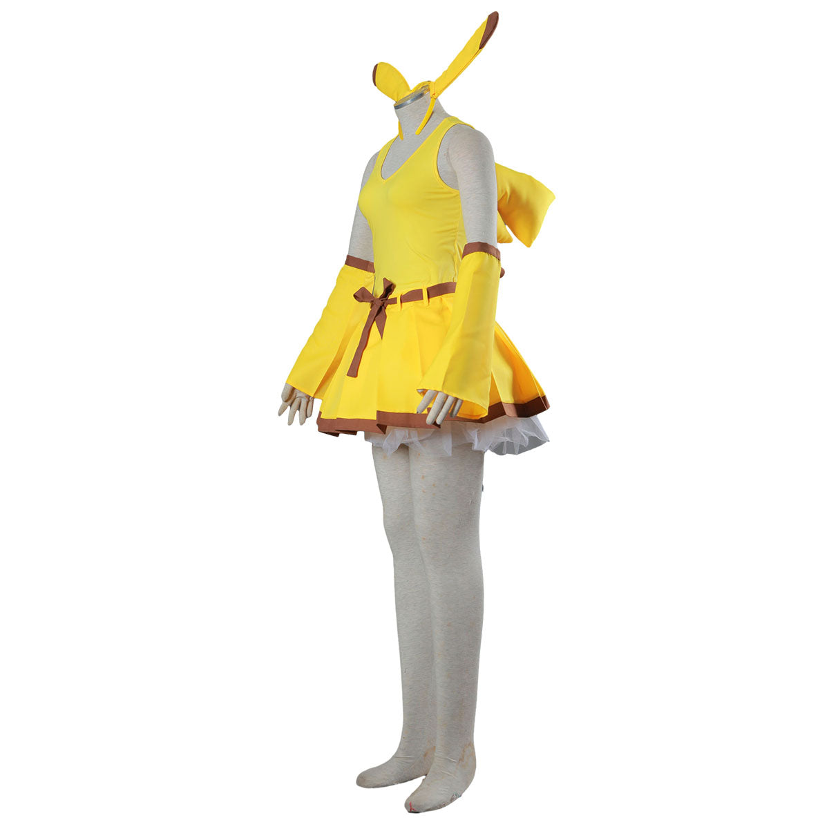 Pokemon Costume Pikachu Personification Cosplay Kit with Accessories