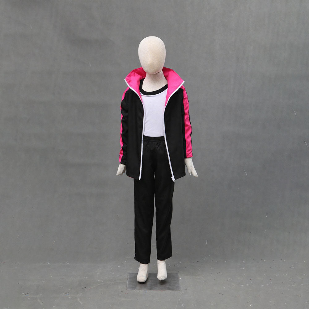Next Generation Ninja Boy Cosplay Outfit Full Suit with Classic Ninja Headband for Men & Kids