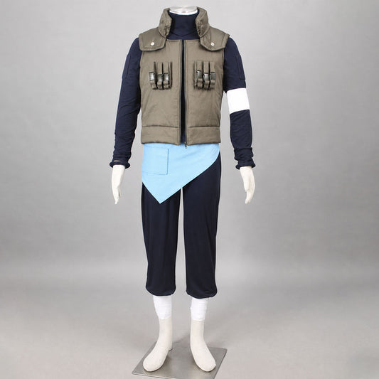 Green Tactical Vest Ninja Style Full Outfit Kit with Classic Ninja Headband for Men and Kids