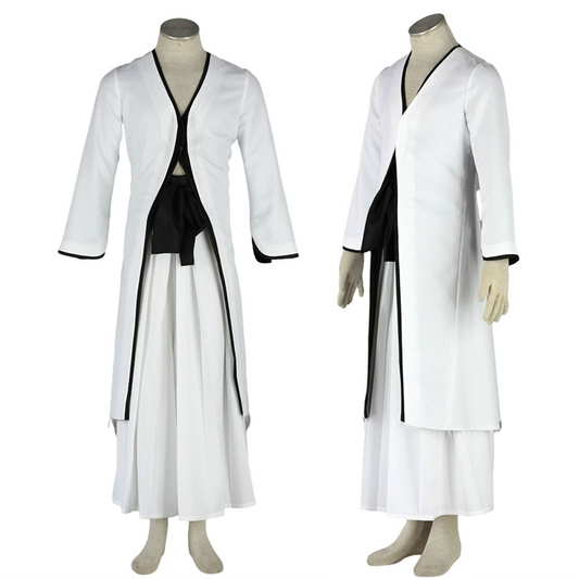Warrior Inspired White Robe Cosplay Full Outfit Set