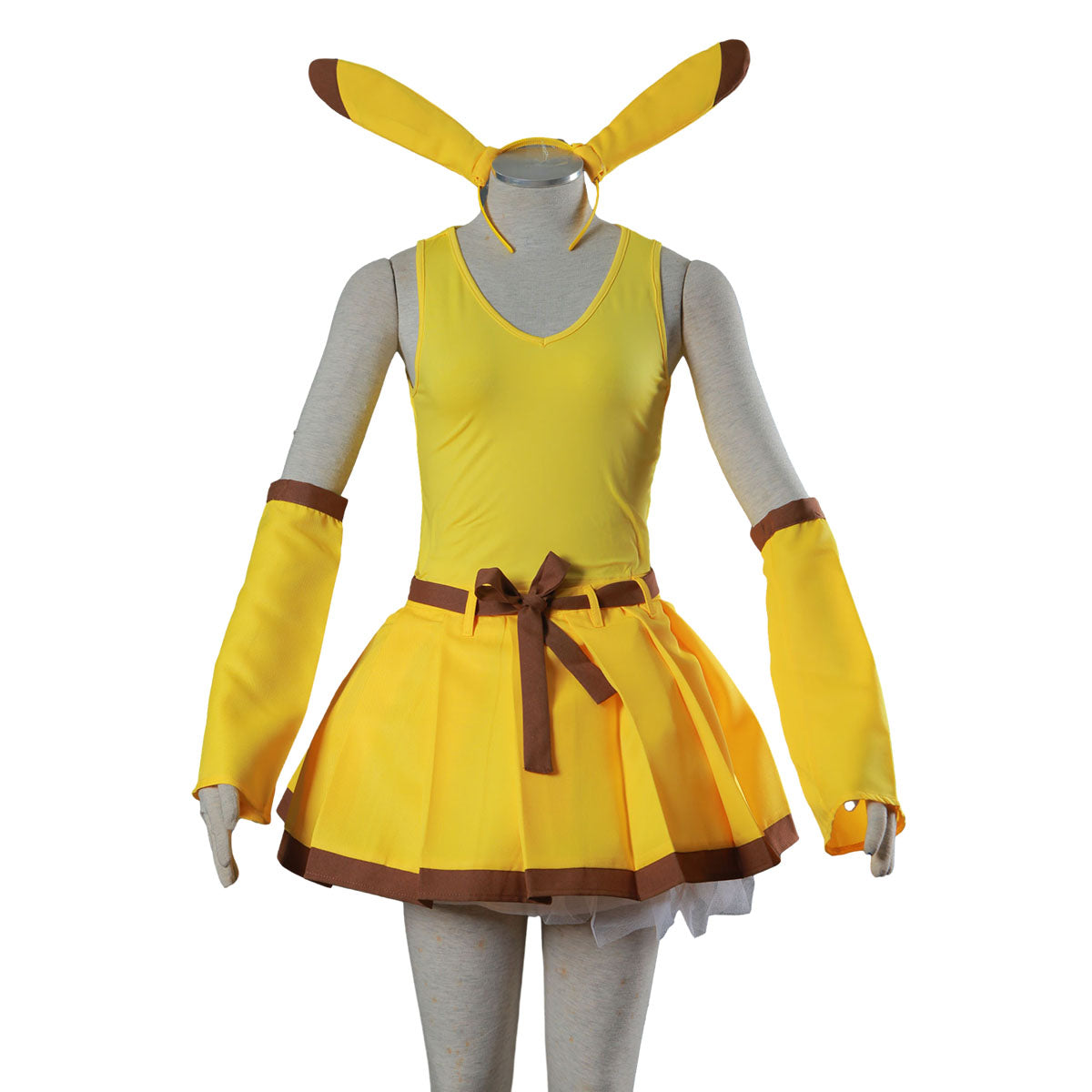 Pokemon Costume Pikachu Personification Cosplay Kit with Accessories