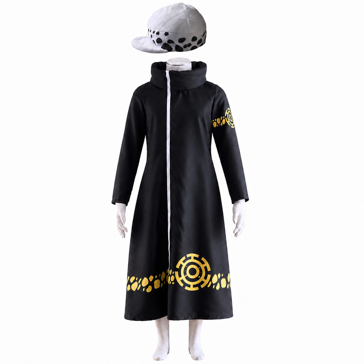 Anime Pirate Surgeon Captain Cosplay Costume Robe with Hat