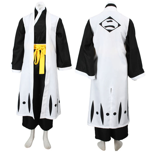 2nd Division Captain Cosplay with Yellow Sash Robe Kit