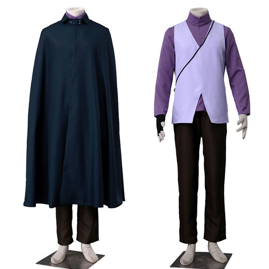 Anime Adult Sword Ninja Father Version Costume Outfit Kit for Men and Kids
