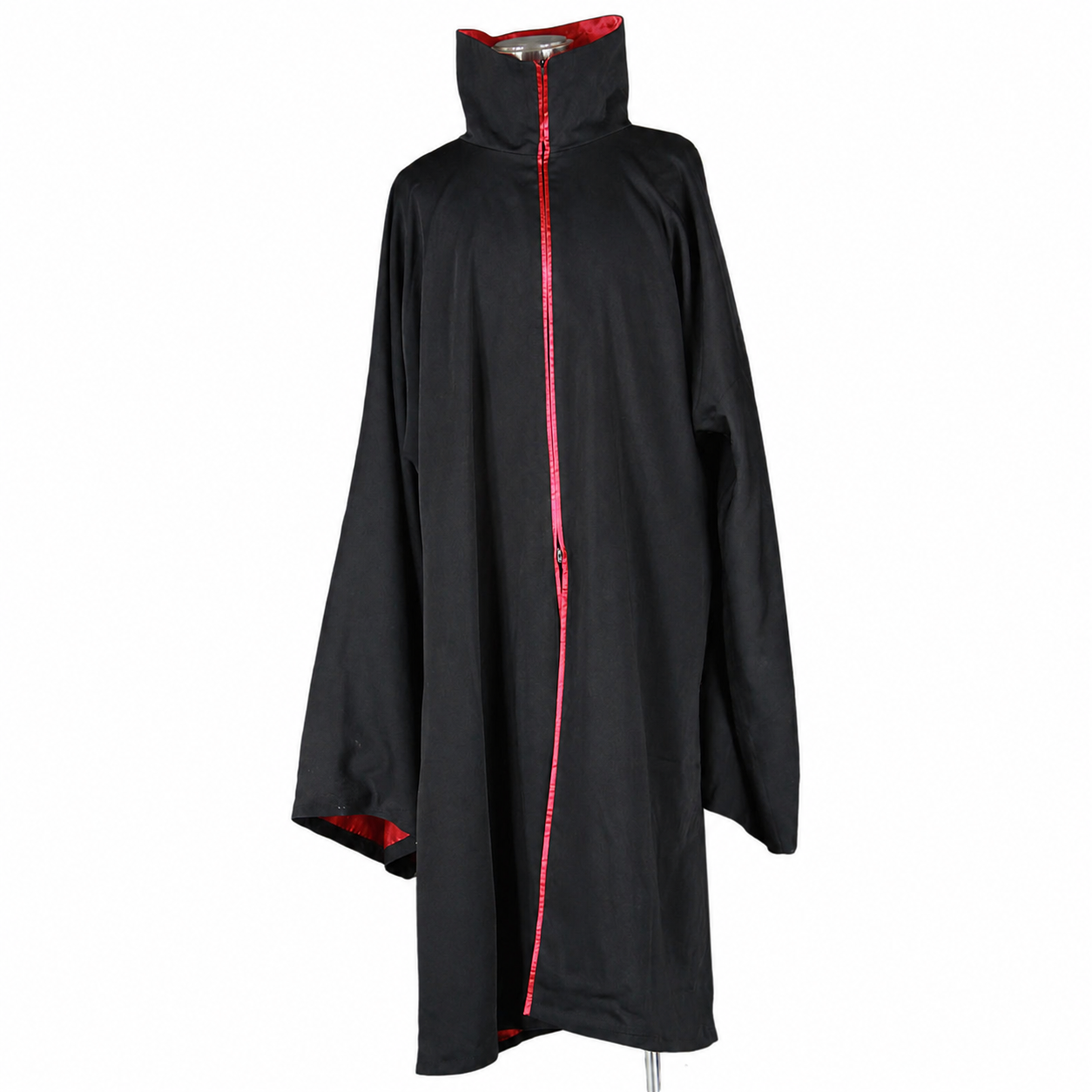 Red Clouds Version Avilable - Anime Explosion Artist Ninja Cosplay Embroidered Cloak with Wig Adults Kids