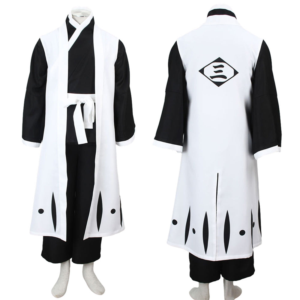 3rd Captain Cosplay Costume White Cloak Robe Kit
