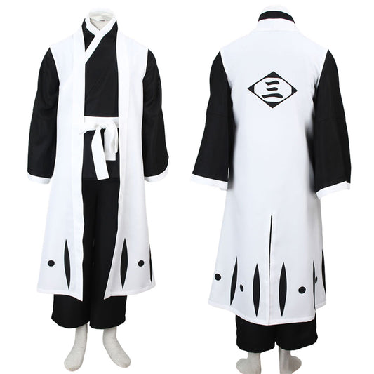 3rd Captain Cosplay Costume White Cloak Robe Kit