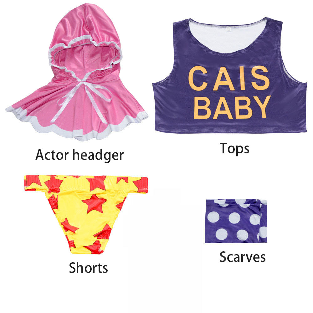 Anime Pacifier Tough Guy Baby Outfit Cosplay Full Outfit Costume Kit