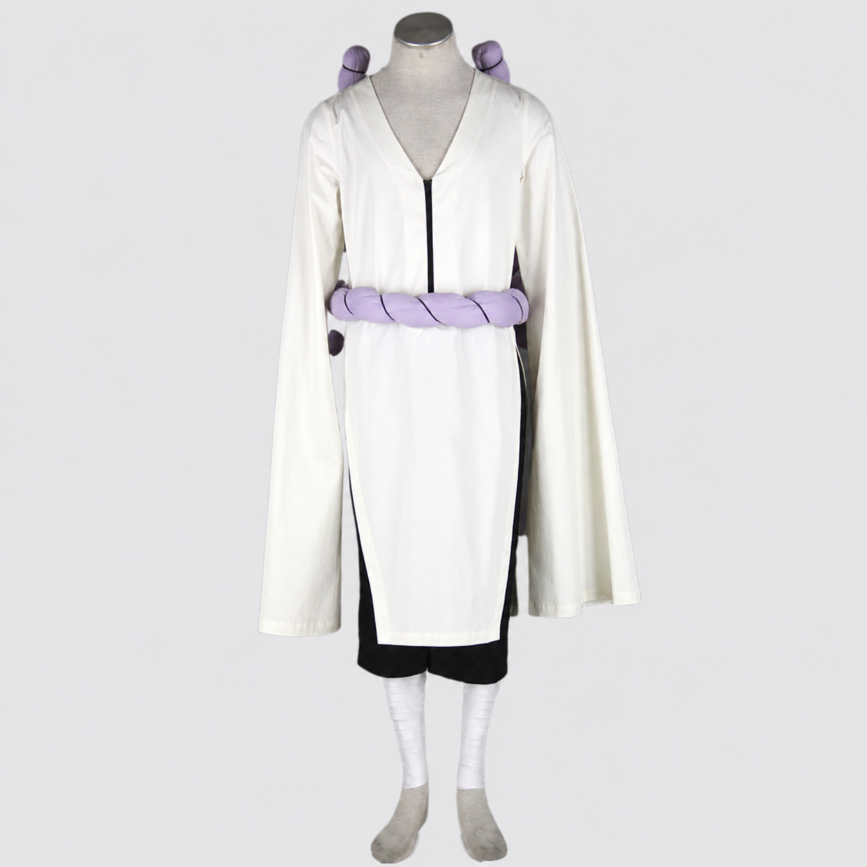Anime Bone Manipulation Ninja Cosplay Costume Outfit Kit for Men and Kids