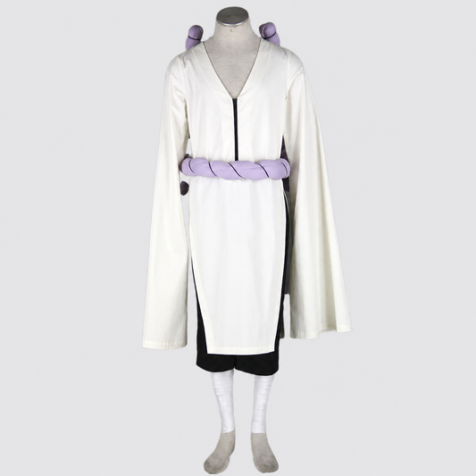 Anime Bone Manipulation Ninja Cosplay Costume Outfit Kit for Men and Kids