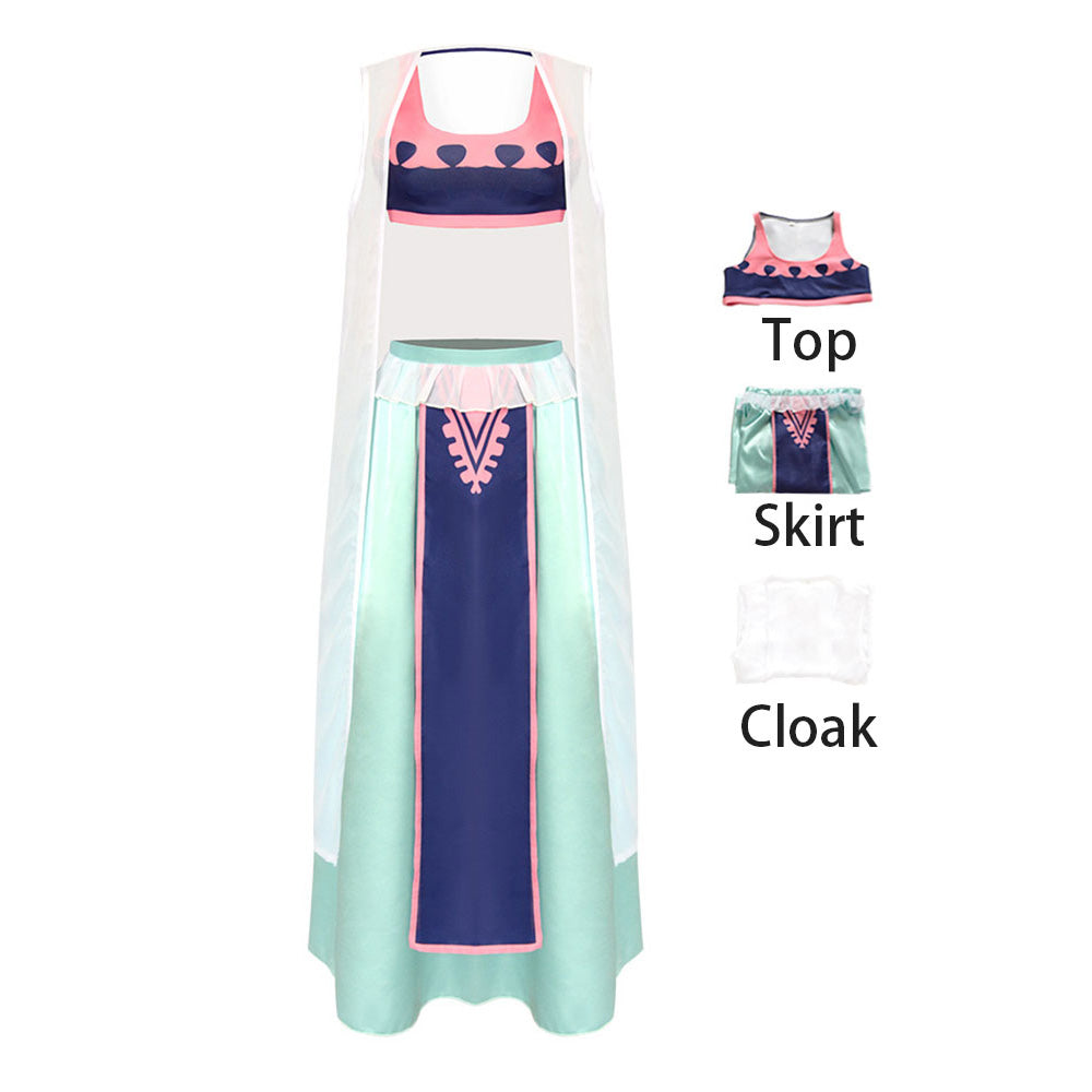 Anime Royal Desert Dancer Princess Cosplay Full Outfit Costume Kit