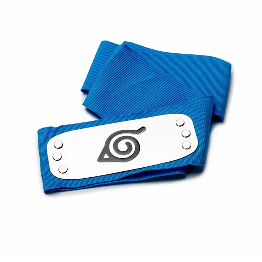 Anime Naruto Costume Sasuke Cosplay Wig with Ninja Headband