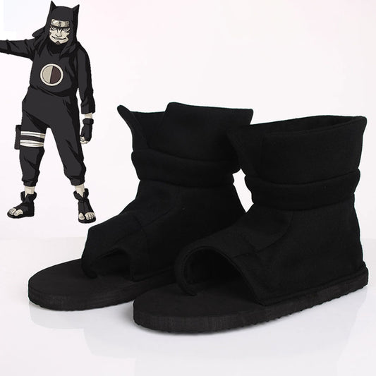 Anime Naruto Costume Kankuro Cosplay Shoes for Adults and Kids