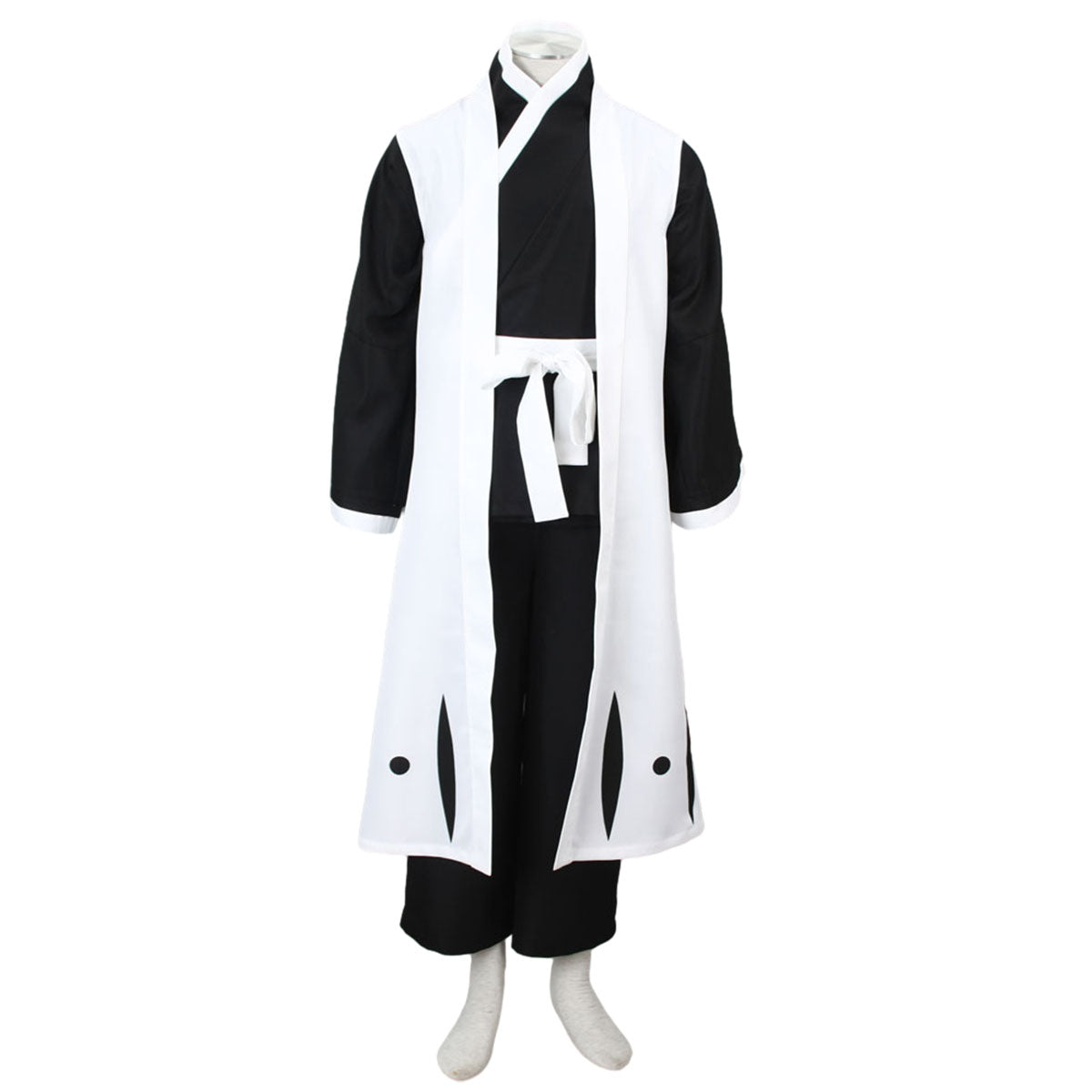 Anime Bleach 6th Division Captain Kuchiki Byakuya Cosplay Costume full Outfit Kit