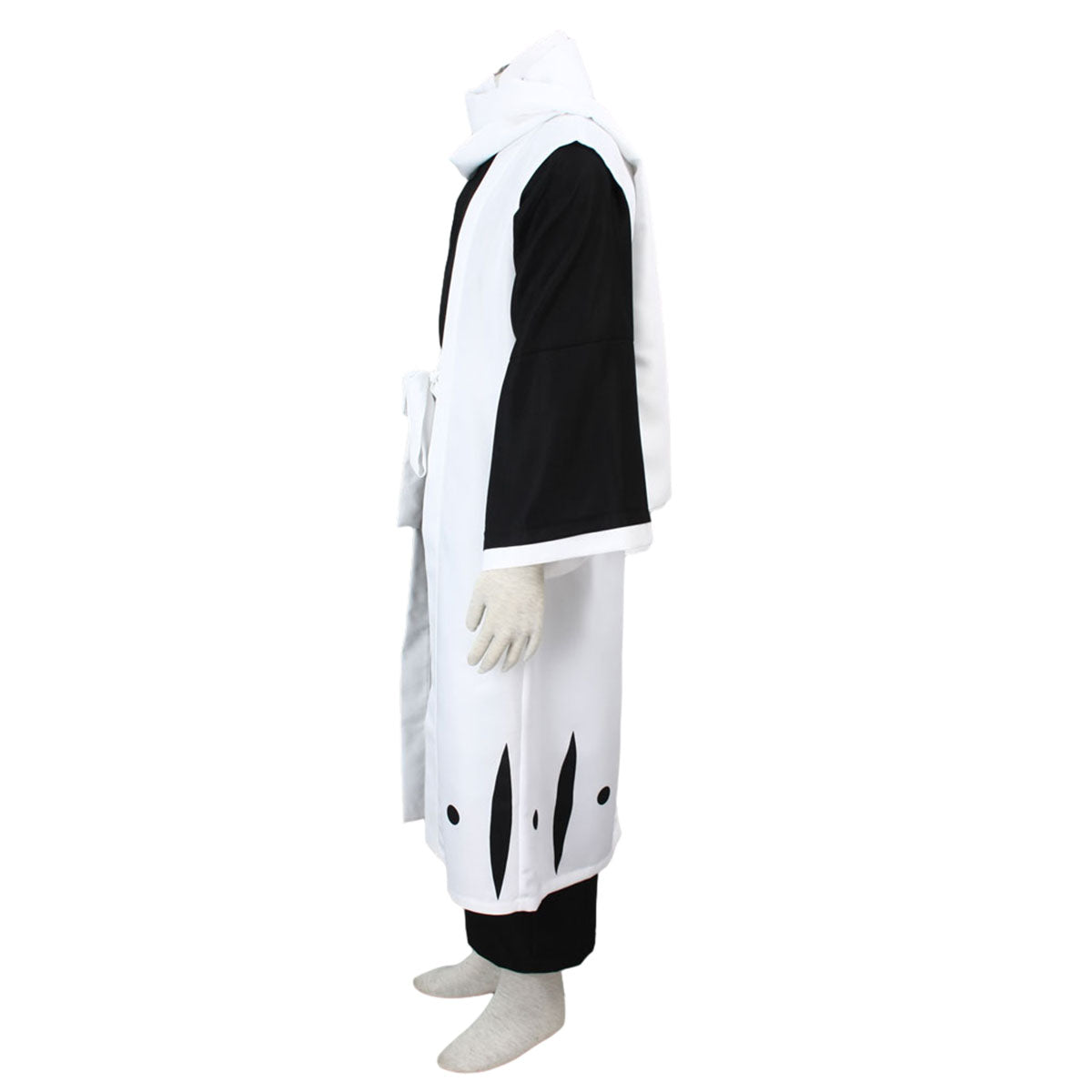 Anime Bleach 6th Division Captain Kuchiki Byakuya Cosplay Costume full Outfit Kit