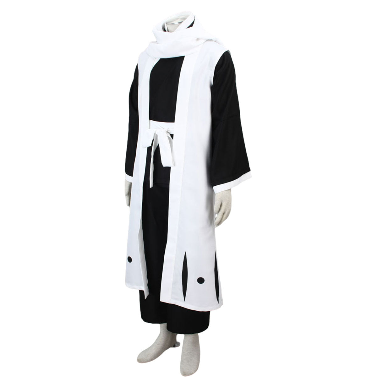Anime Bleach 6th Division Captain Kuchiki Byakuya Cosplay Costume full Outfit Kit