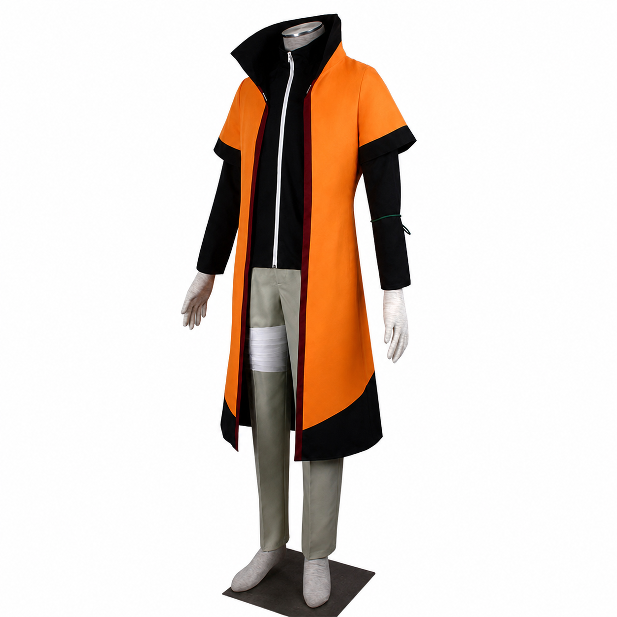 Anime Sixth Village Leader Orange Hero Cosplay Outfit Kit for Men and Kids