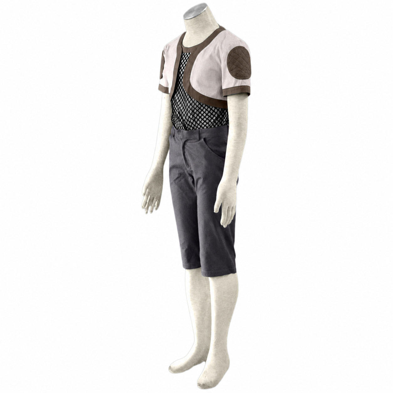Anime Shadow Control Ninja Cosplay Costume Outfit Kit for Men and Kids