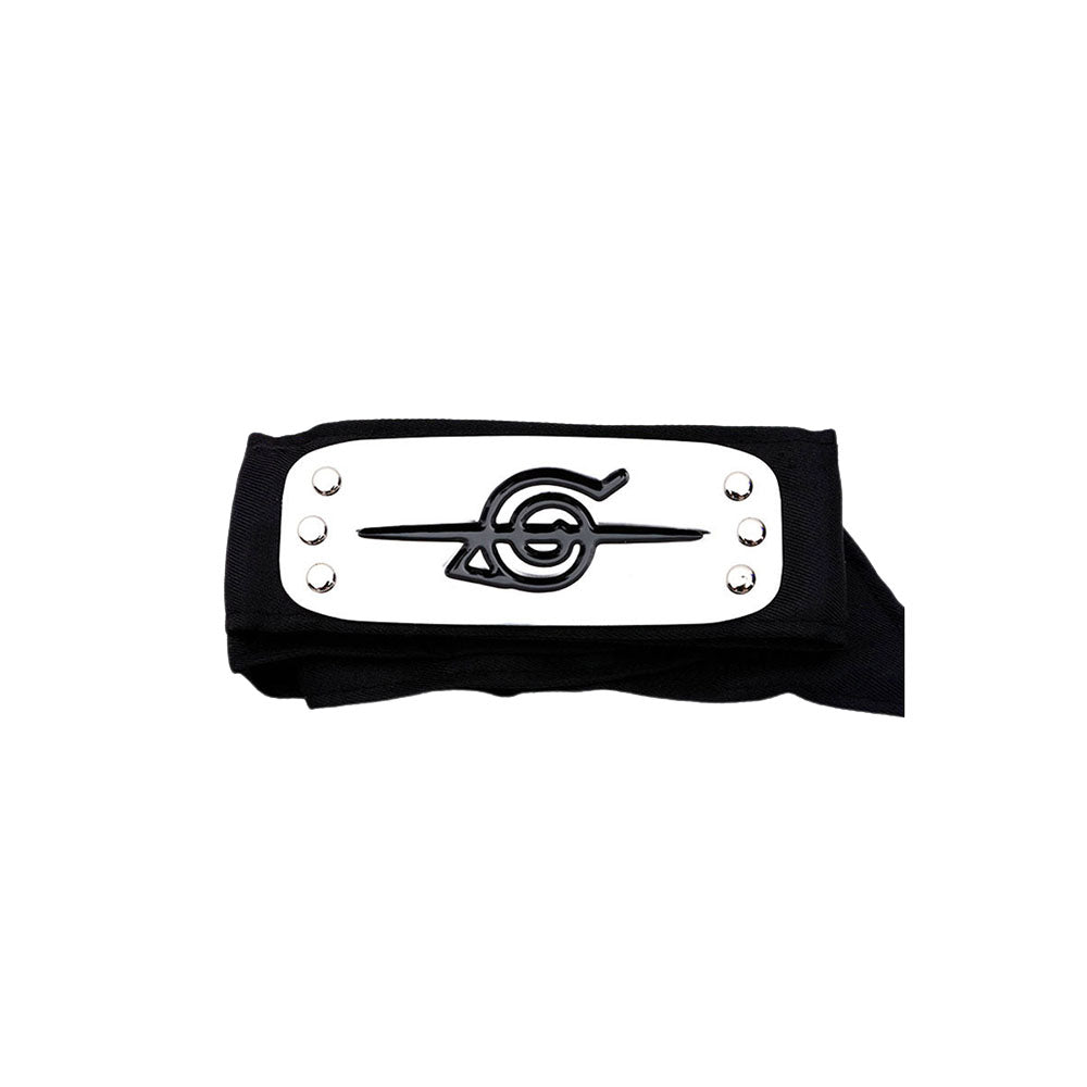 5 PCS Naruto Costume Akatsuki Itachi Cosplay Cloak with Accessories for Adults Kids
