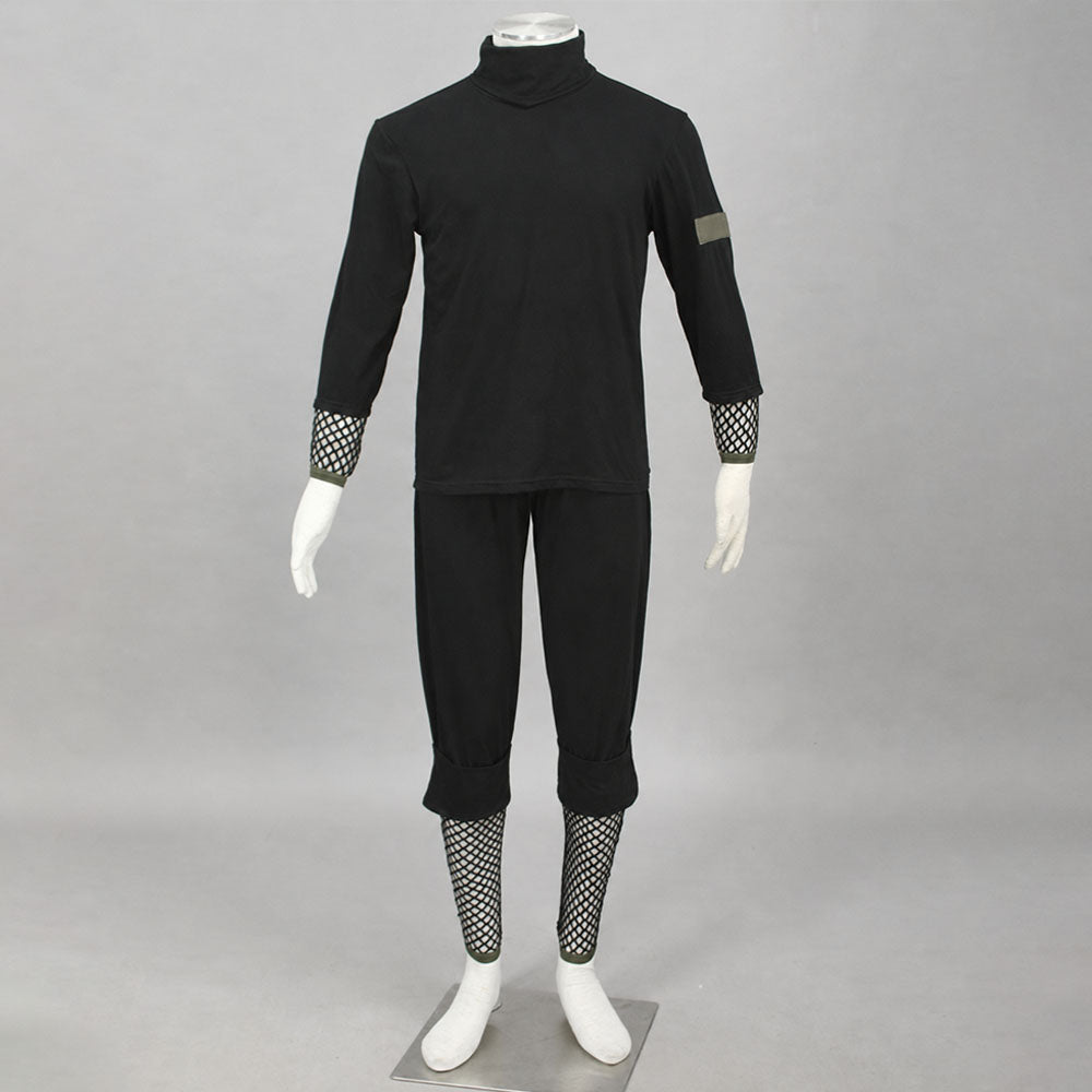 Shadow Ninja Cosplay Costume Full Outfit Kit with Ninja Arm Band For Men and Kids
