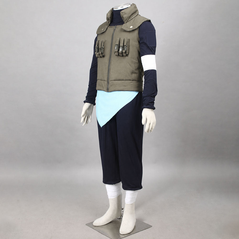 Green Tactical Vest Ninja Style Full Outfit Kit with Classic Ninja Headband for Men and Kids