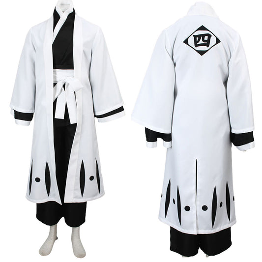 4th Captain White Cosplay White Cloak Robe Kit