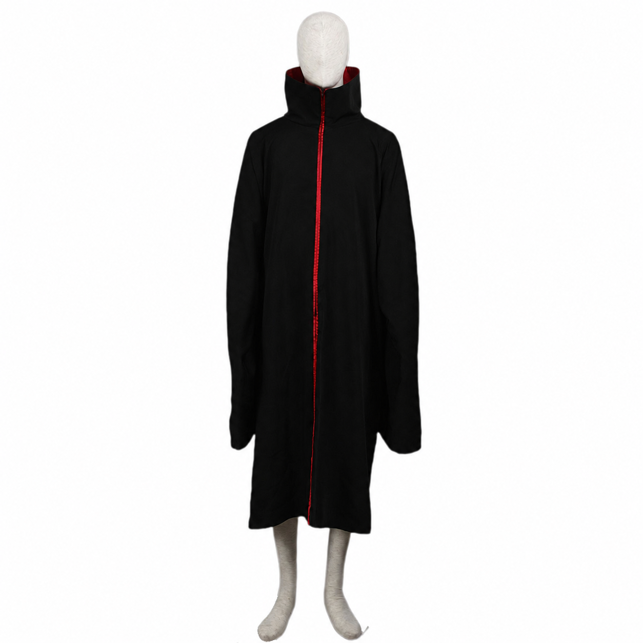 Red Clouds Version Available - Anime Pierced Face Rinne Eye Ninja Cosplay Cloak with Headband for Adults Kids