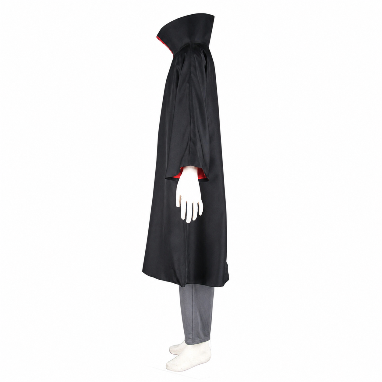 Red Clouds Version Available - Anime Immortal Fighter Ninja Cosplay Outfit Kit with Hood Mask for Men Kids