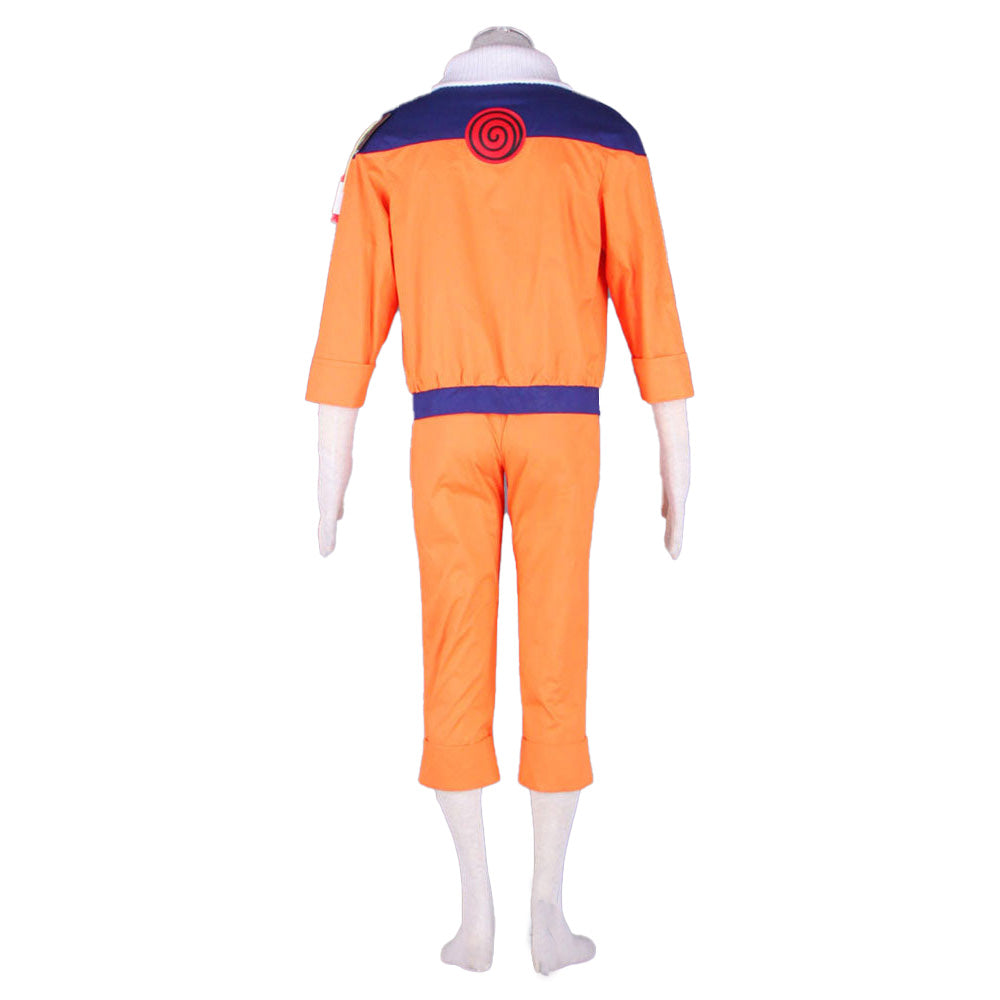 Anime Naruto Costume Naruto Childhood Cosplay Costume for Adults and Kids