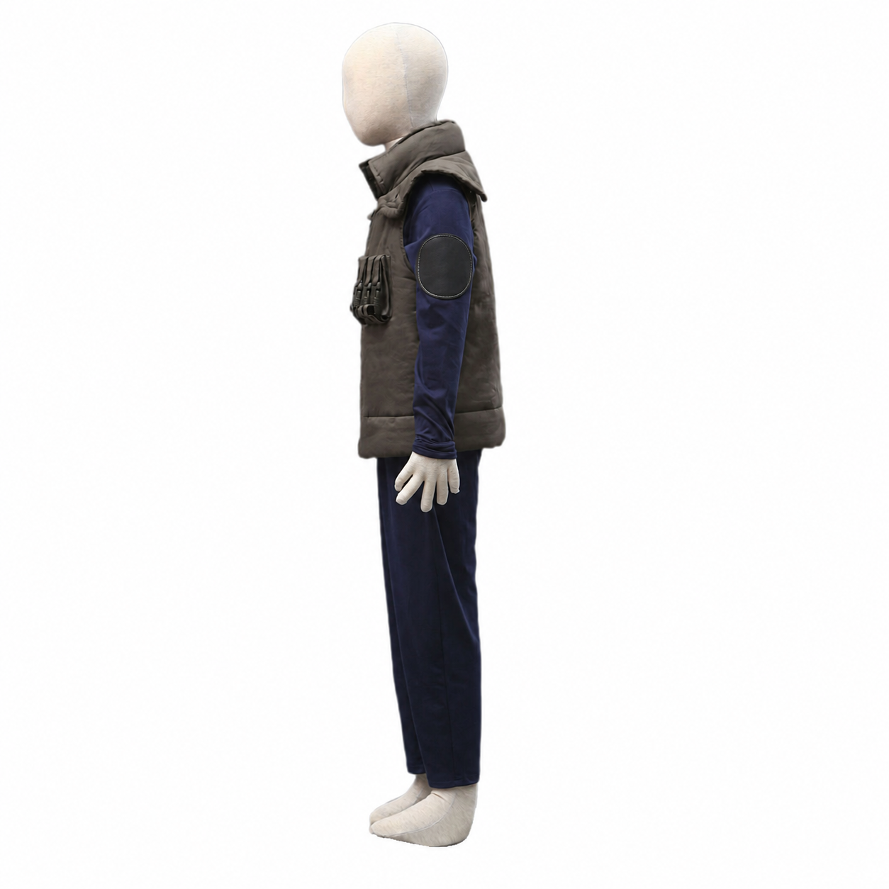 Anime Jonin Elite Ninja Uniform Kit with Classic Ninja Headband for Men and Kids